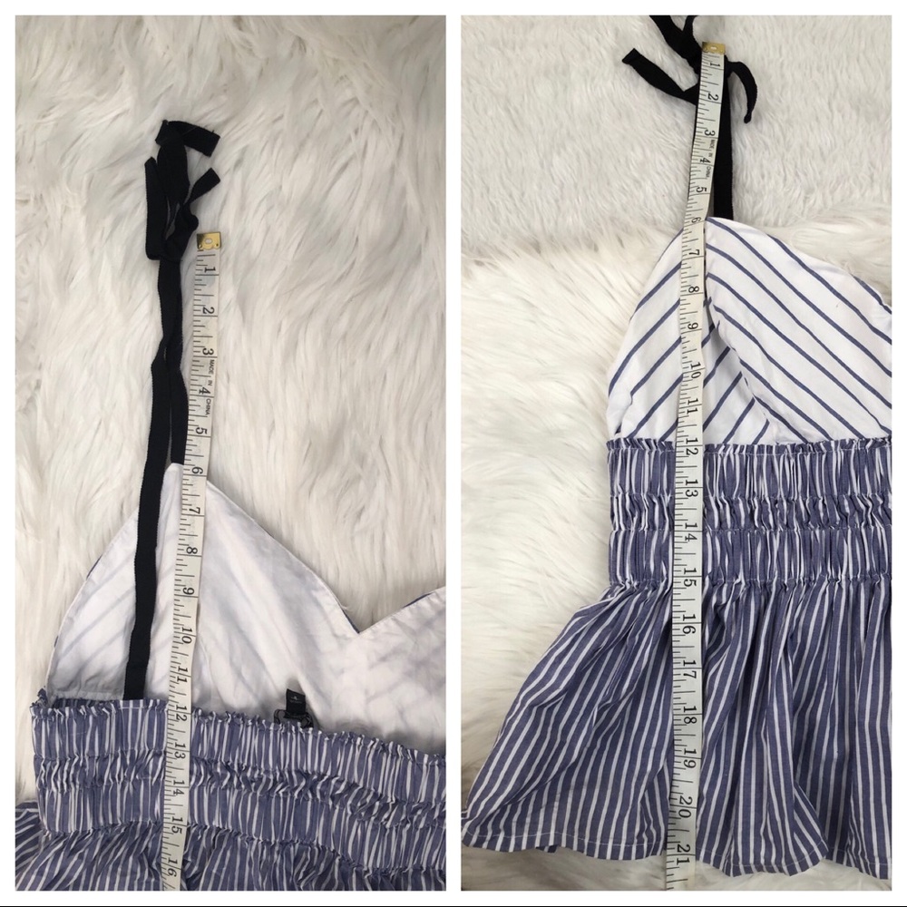 Express Ruffle striped top - Picture 3 of 8